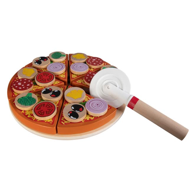 Pizza aus Holz