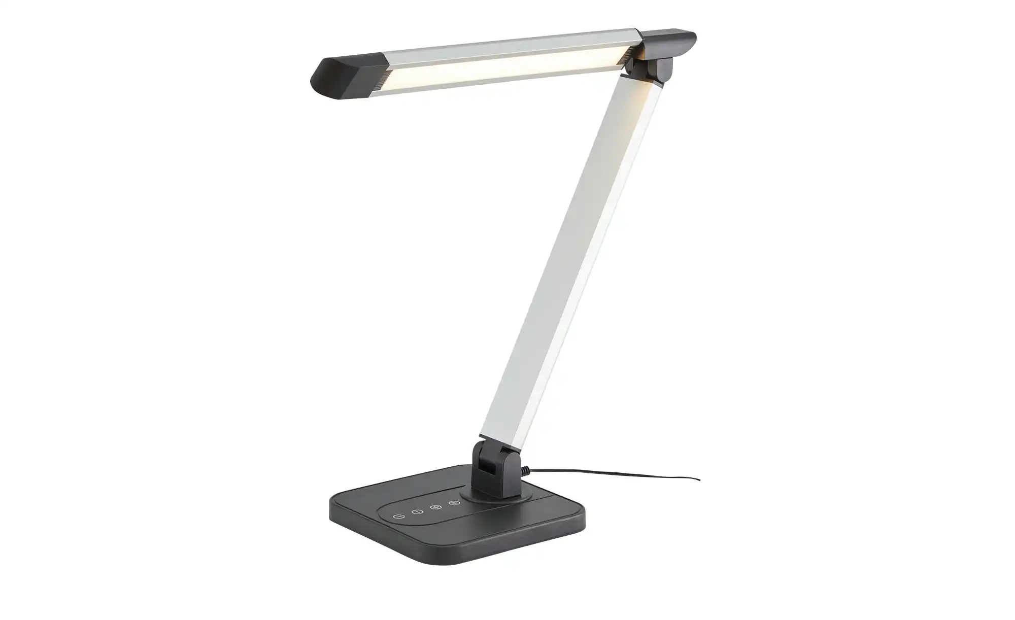 KHG LED-Tischleuchte, 1-flammig, Alu/schwarz