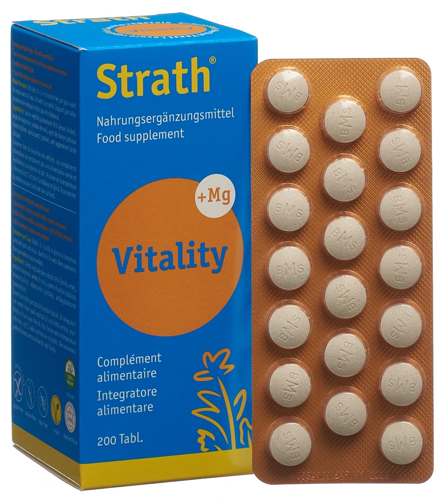 STRATH Vitality<br>200 Stück, Blister, Tablette