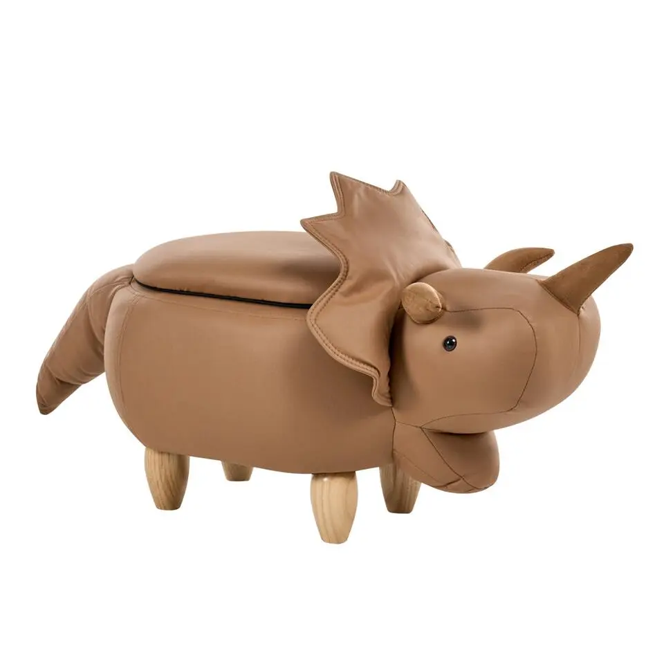 TRICERATOPS - Dierenpoef - Bruin - Polyester