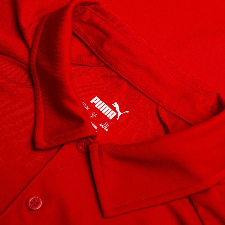 PUMA Polo LIGA Sideline - Rouge/Blanc