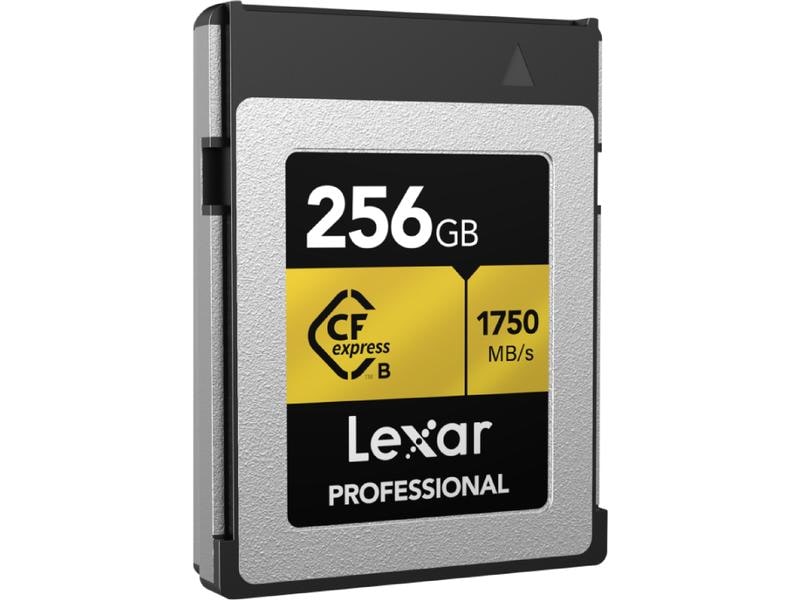 Lexar CF-Karte Professional Type B GOLD Series 256 GB CompactFlash-Speicherkarte