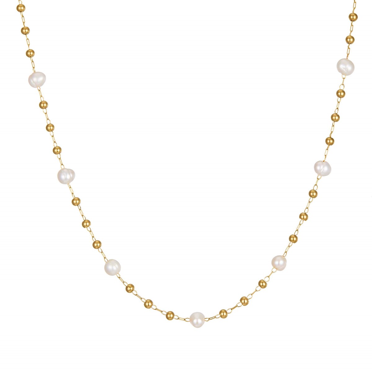 Collier Rosaire perles nacre naturelle