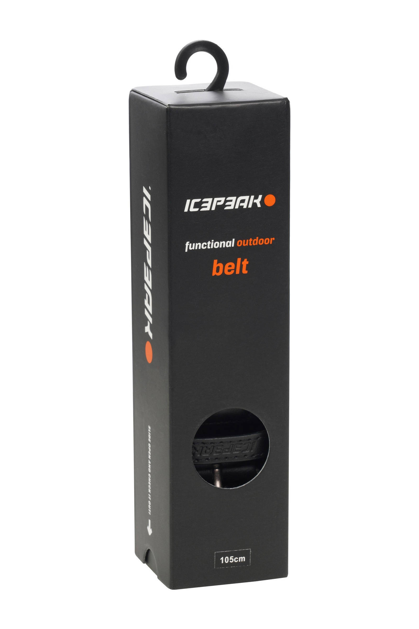 Icepeak riem Hanford zwart