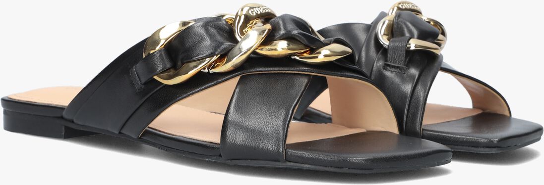 GUESS zwarte guess slippers sameya