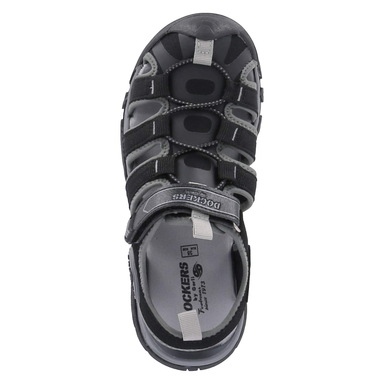 Dockers Sandalen - schwarz/grau