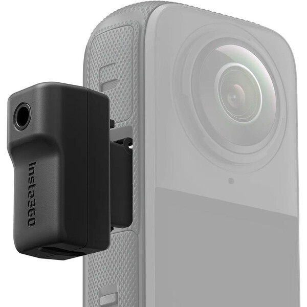 insta360 - Adaptateur de micro | X4 Noir