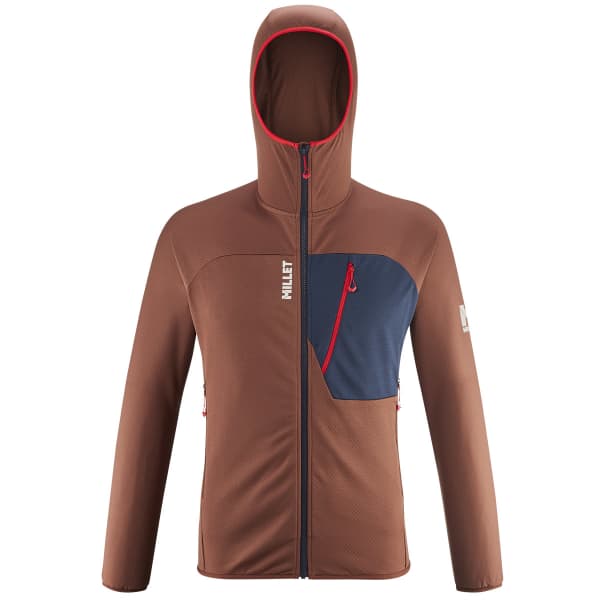 Veste polaire randonnée MILLET LOKKA HOODIE III M CINNAMON