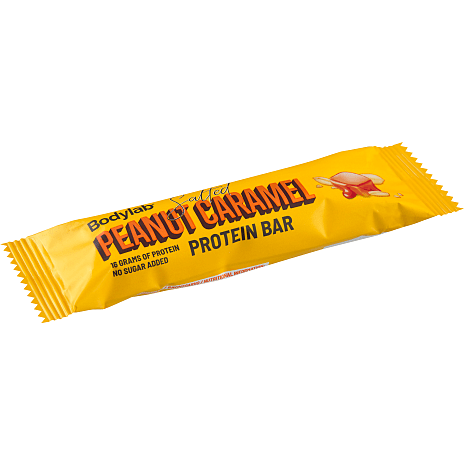 Proteinbar m. peanuts og karamel