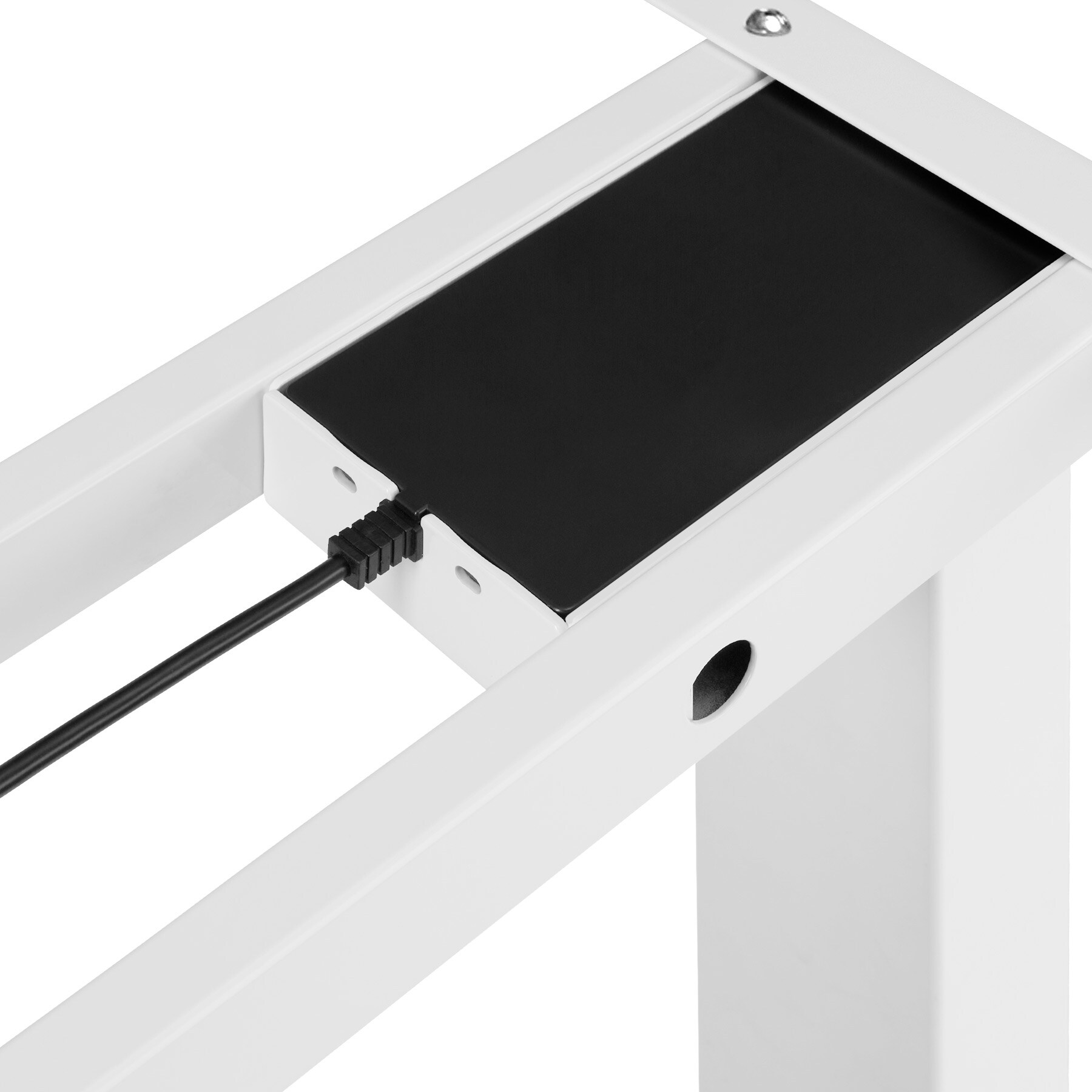 tectake® Tischgestell, elektrisch höhenverstellbar, breitenverstellbar, 110 - 168 x 60 x 70 - 119 cm