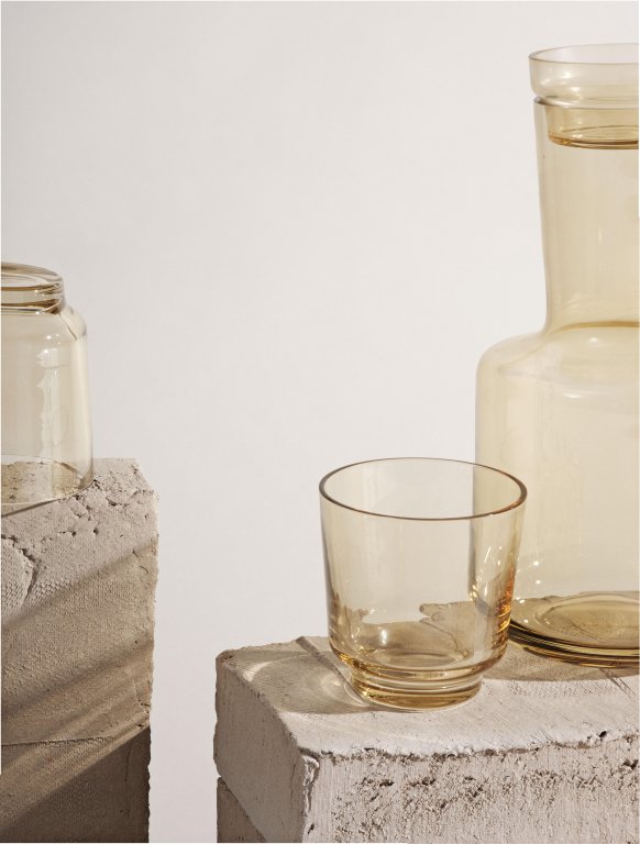 Muuto Raise karaf 1L donkerblauw
