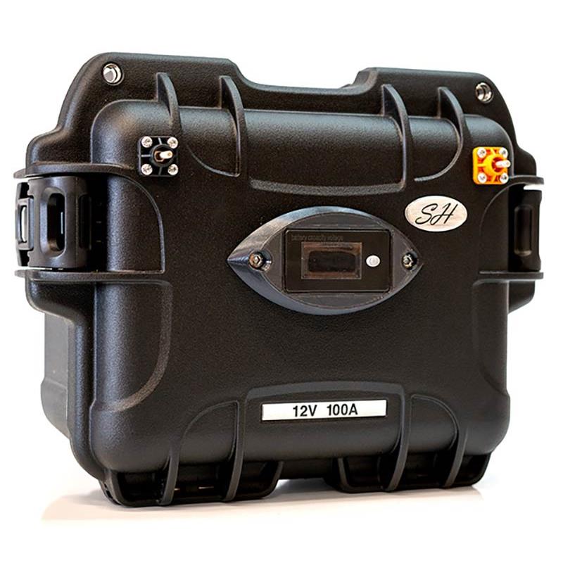 Batterie Lithium Lifepo4 Sh Lithium Gamme Lifepo4 - 12V100ah + Chargeur