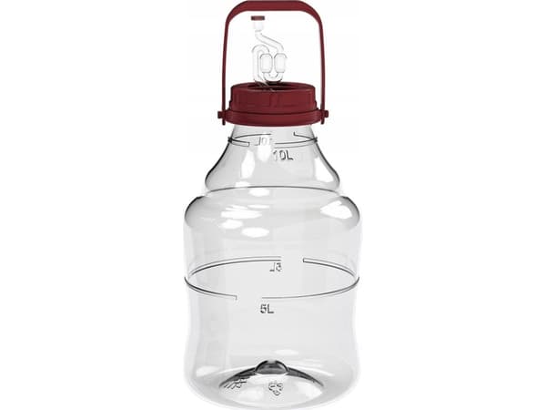 Sourcing UNBREAKABLE DEMIJOHN 10L HANDLE/AIRLOKS