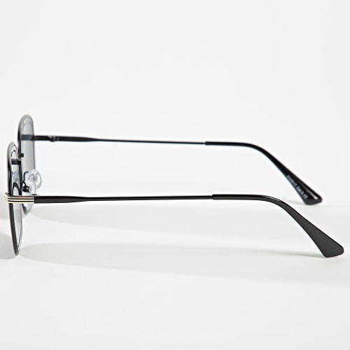 Lunettes De Soleil Doré Noir