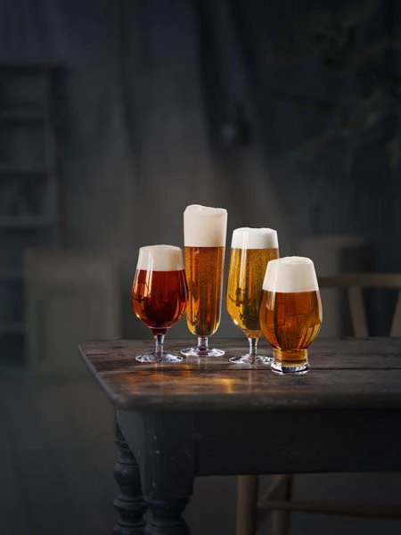 Orrefors  Beer pils ølglas, klar - 4 stk.