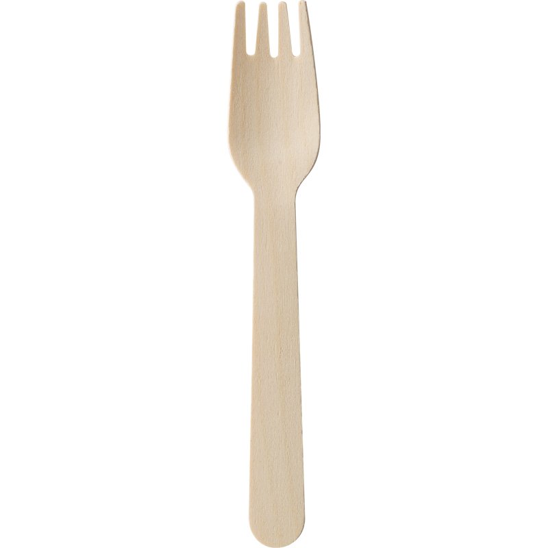 Fourchette en bois L 160 mm - Paquet de 100
