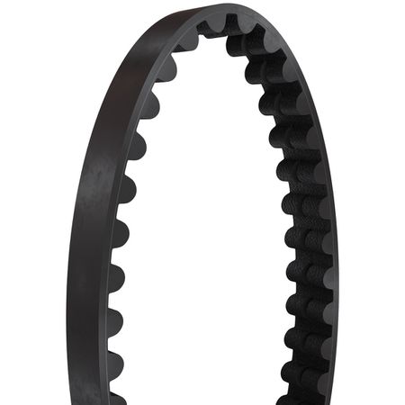 CDN Polymer Centertrack Riemen mit Nut  schwarz  111 Zähne