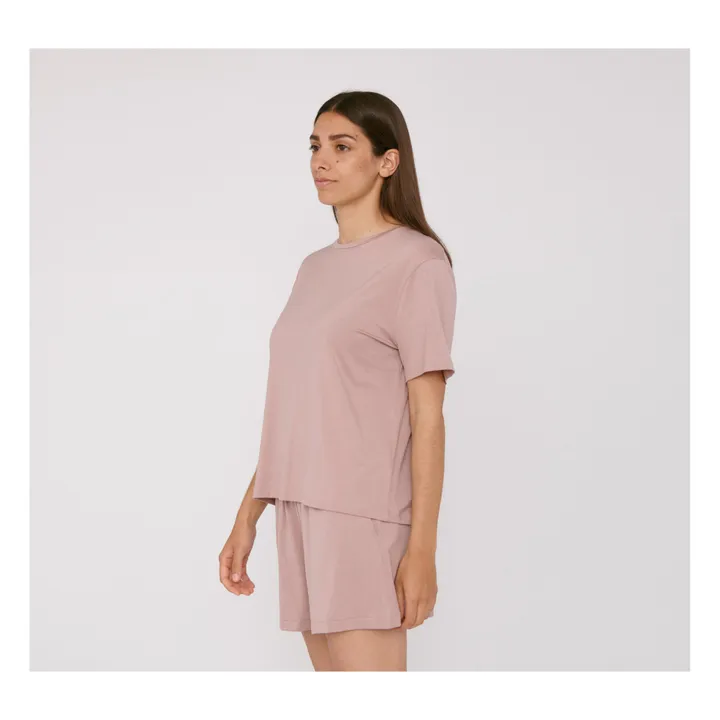 Organic Basics T-Shirt Tencel Lite | Vieux Rose