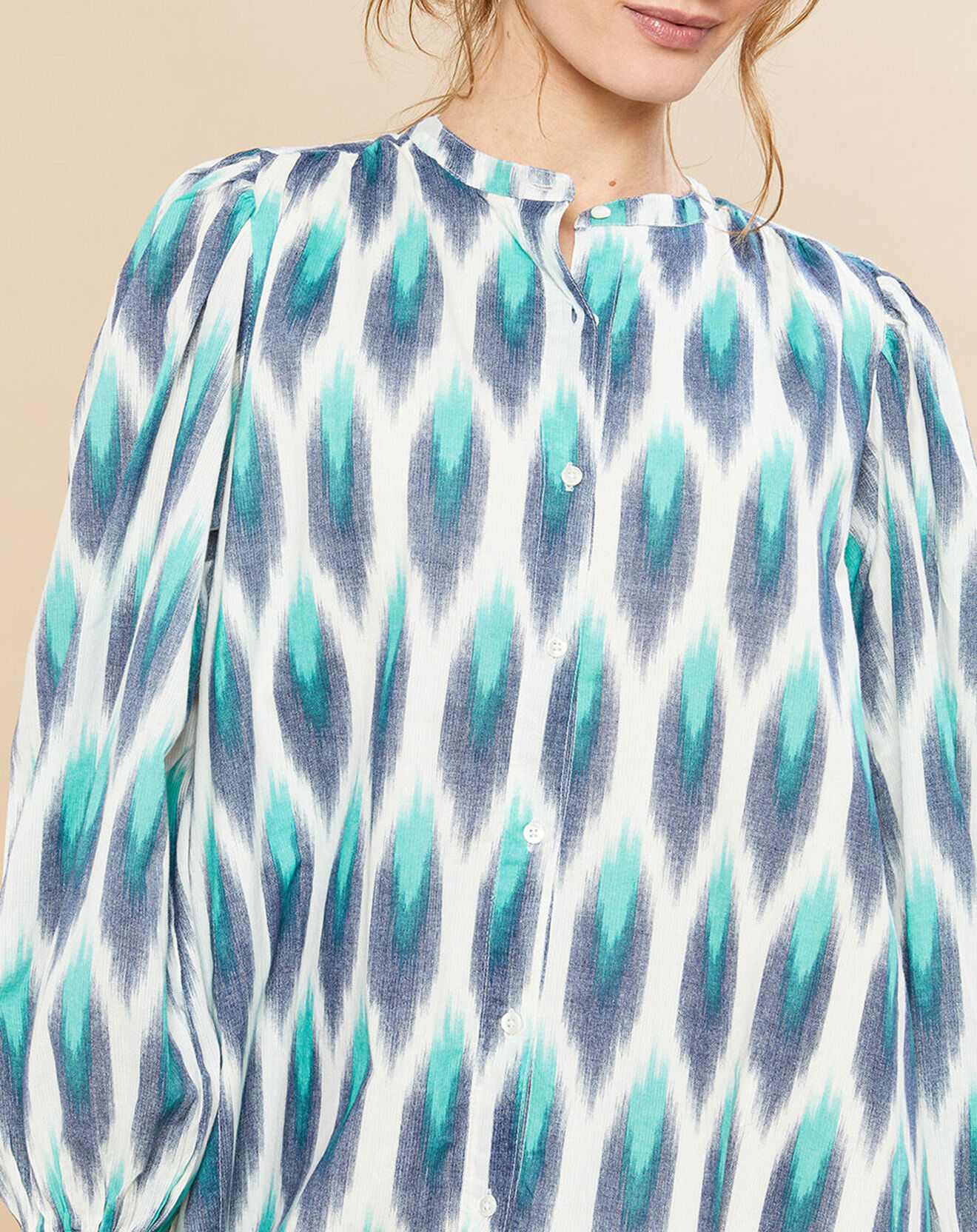 Hartford Robe Ready bleu/eucalyptus