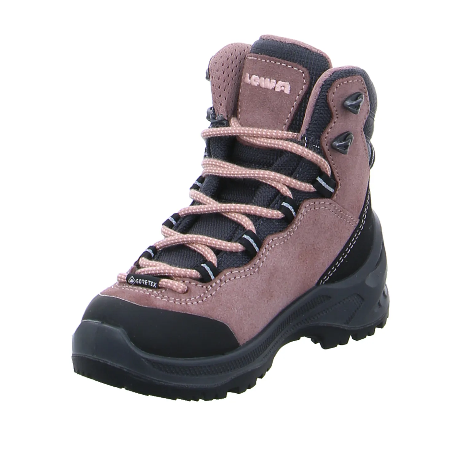 LOWA Kinder-Wanderschuhe Rosa Textil