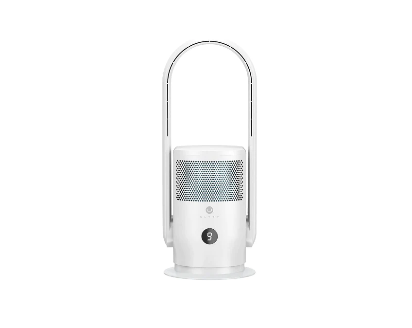 Ventilateur Sans Pales Oscillation avec Purification de l'air blanc Ve