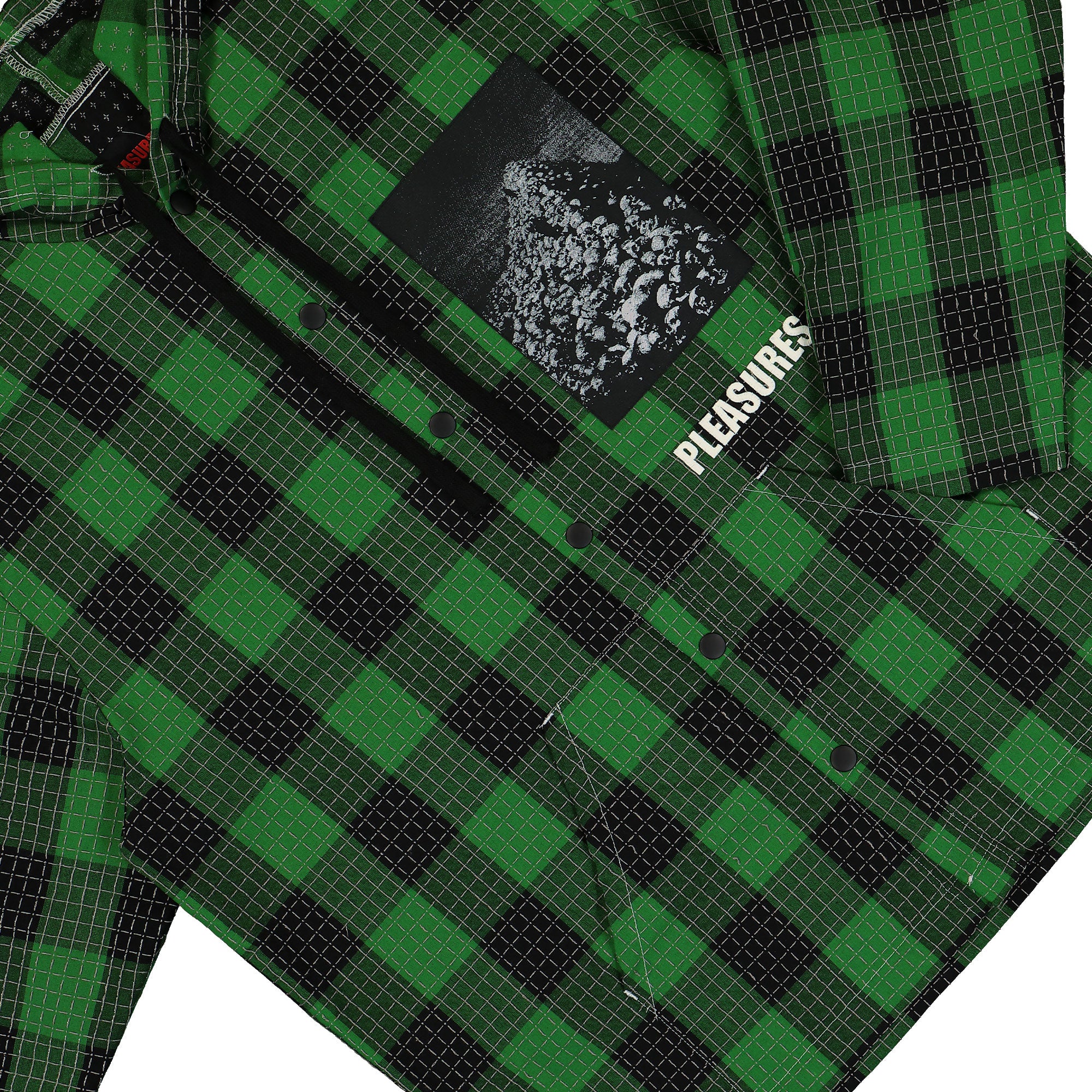 Pleasures<br>Virtual Hooded Shirt
