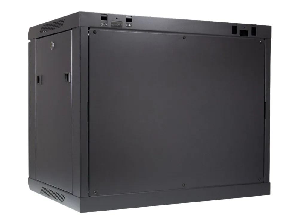 Inter-Tech SMA-6409 - Kabinet - vægmonterbar - sort, RAL 9005 - 9U - 19