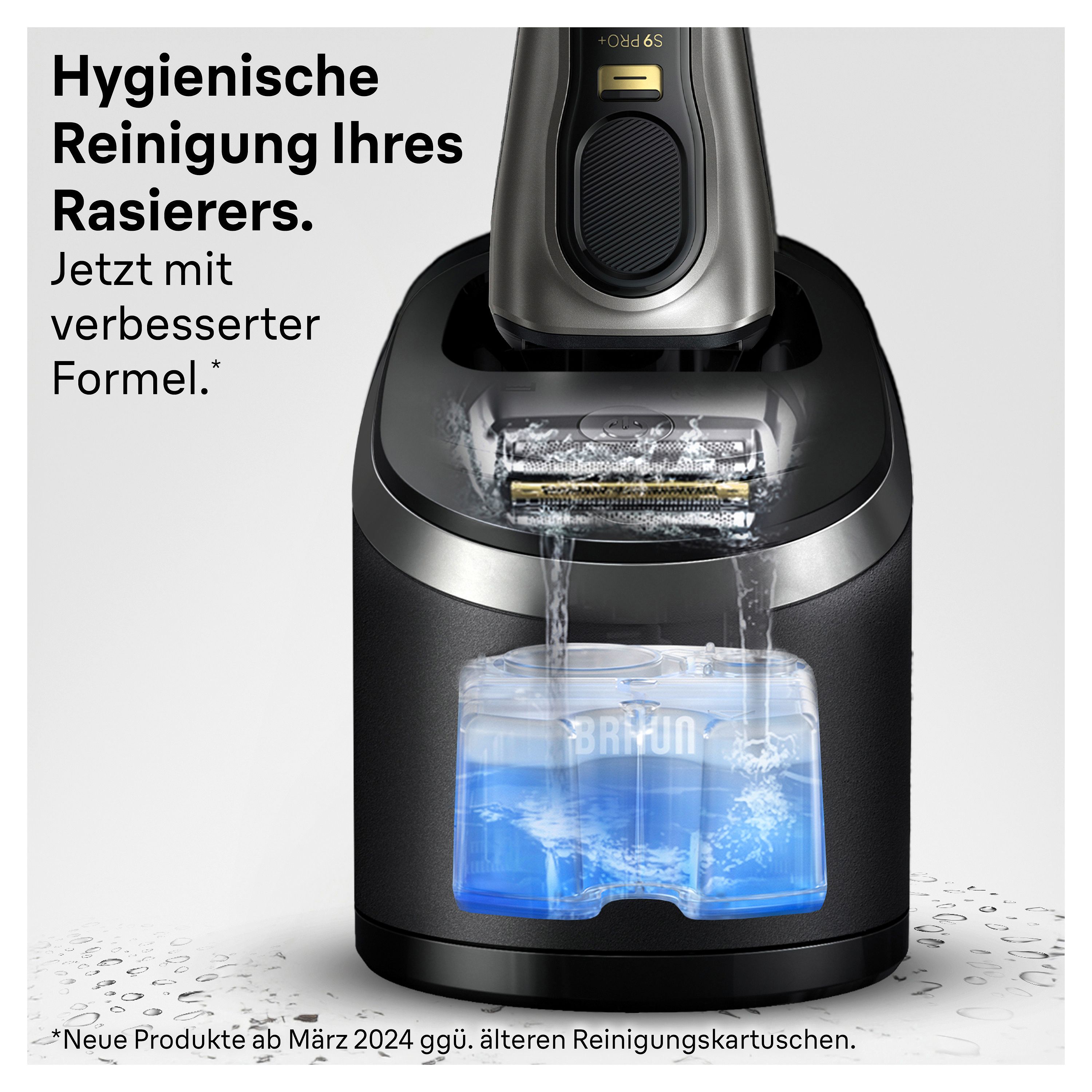 Braun - Reinigungskartuschen für Elektrorasierer 