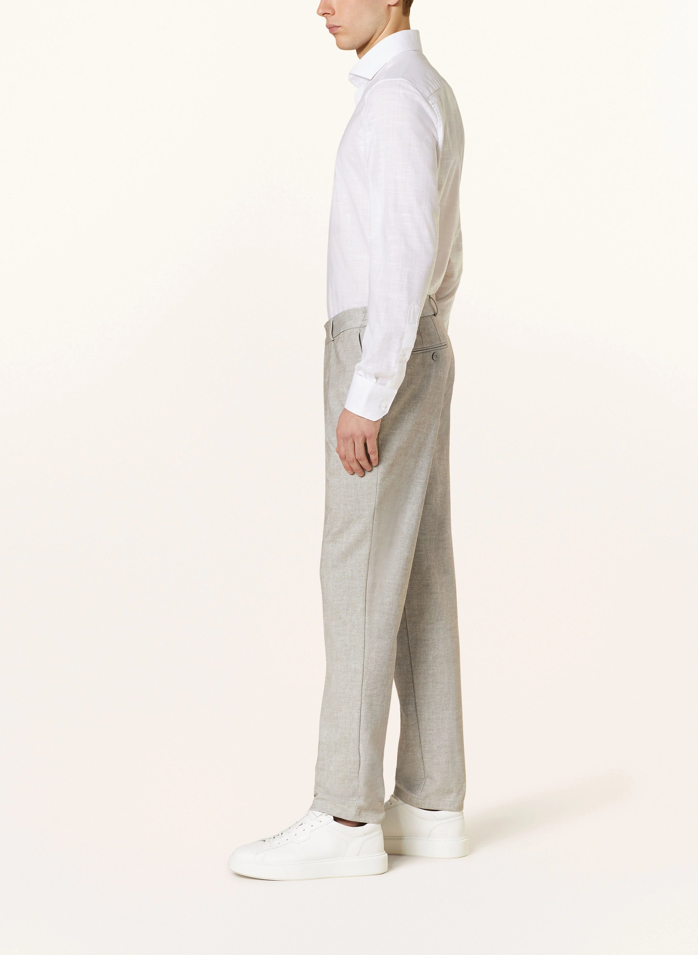PAUL Anzughose Slim Fit aus Jersey