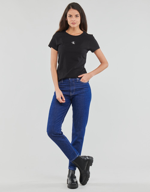 Calvin Klein Jeans - MOM JEAN - Bleu