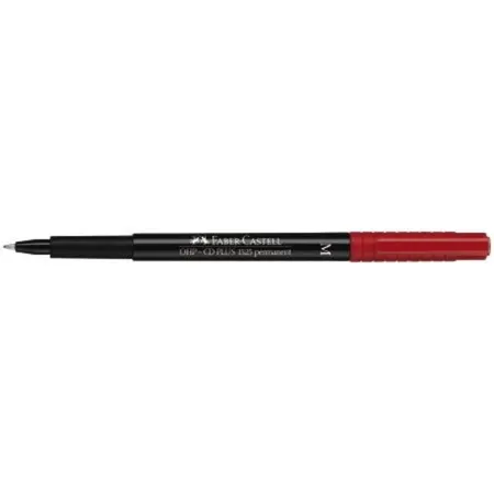 Faber-Castell Marker Multimark permanent, M, rot