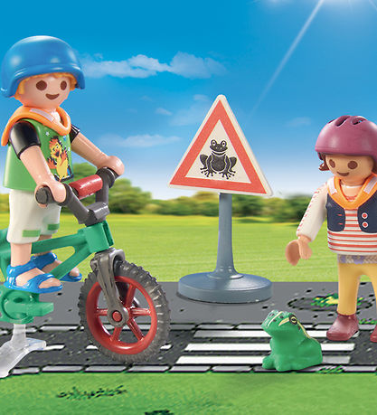 Playmobil City Life - Cykeltr?ning - 71332 - 34 Dele