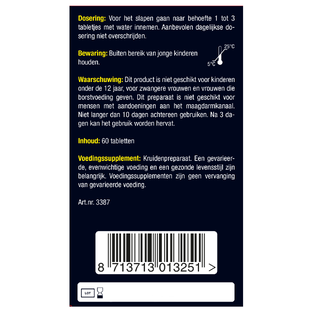 Lucovitaal Stoelgang Sennavrij Tabletten 60TB