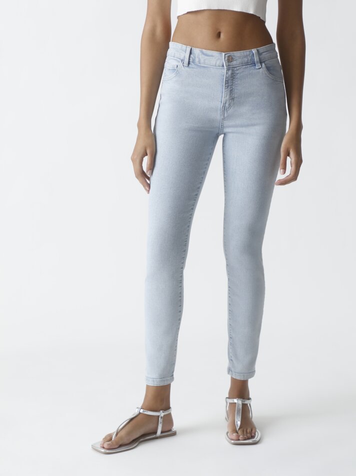 Calça jeans skinny - Petrol