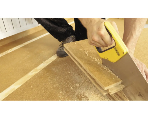 STEICOfloor houtvezel contactgeluidsisolatie voor zwevende installatie van plankenvloeren 1200 mm x 380 mm x 40 mm (alleen per pallet verkrijgbaar)