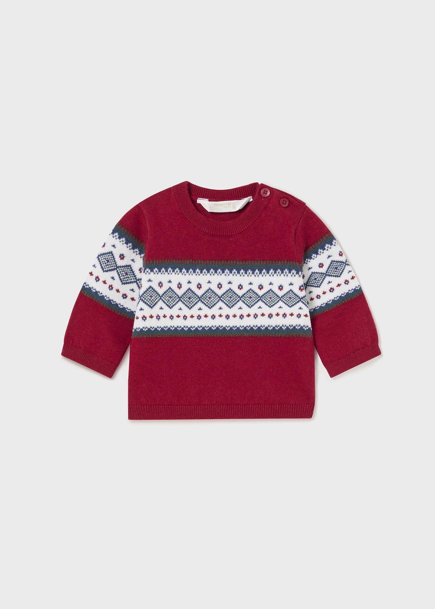 jersey jacquard para recém-nascido