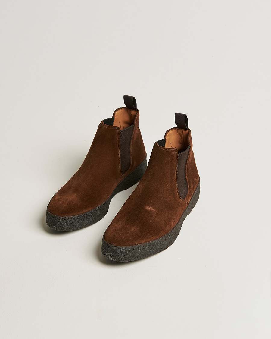 Sanders Adam Chelsea Boot Polo Snuff Suede