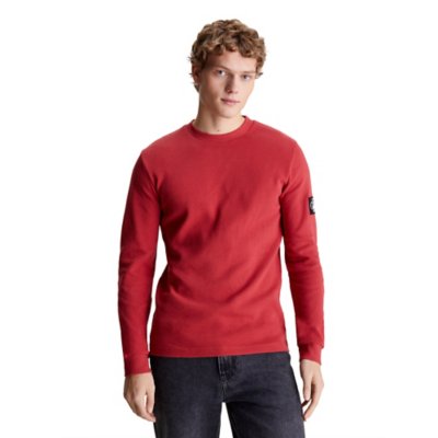 Tee-shirt à manches longues homme Waffle CALVIN KLEIN