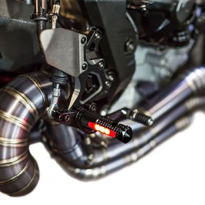 Repose-pieds Valter Moto COTE GAUCHE AVEC LED Universel