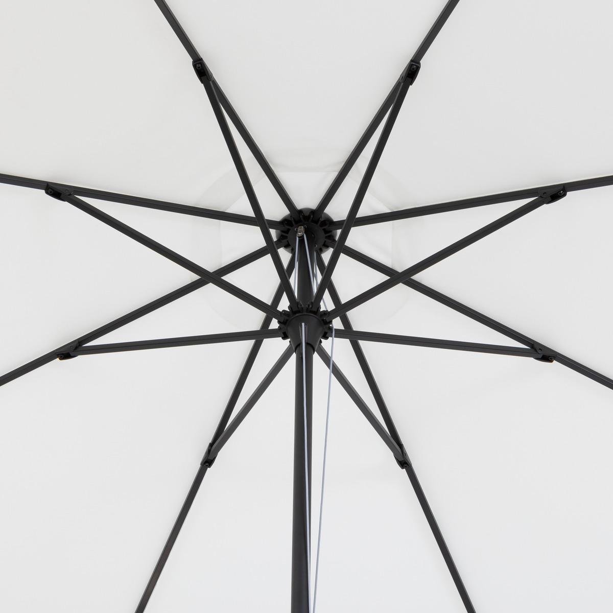 PARASOL MALUVIA 3.5M BLANC
