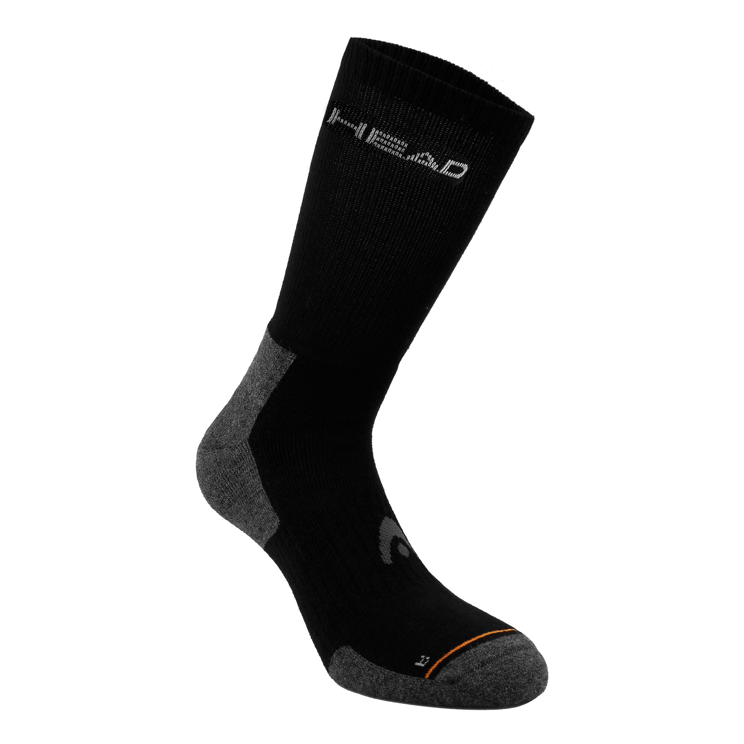 HEAD Tennis Crew Athletes Chaussettes De Tennis Pack 1 Unité - Noir