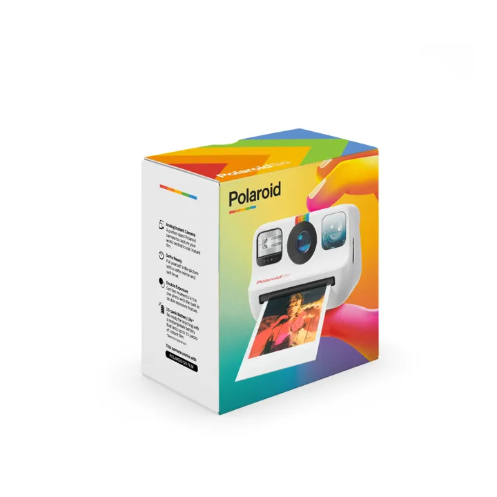Polaroid Appareil photo instantané Polaroid Originals GO | Blanc