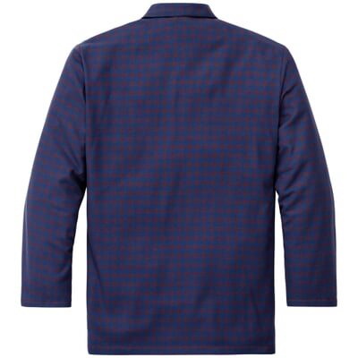 Herrenpyjama Flanell gemustert, Blau