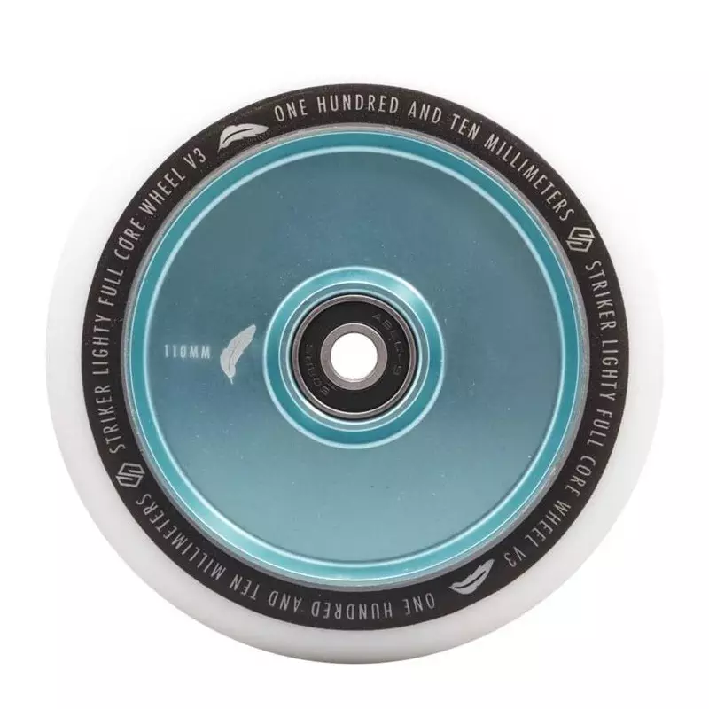 Roue Trottinette STRIKER Lighty Full Core V3 Blanc 110mm