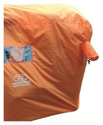 Tente d'urgence Highlander Abri de survie d'urgence 4-5 personnes-Orange