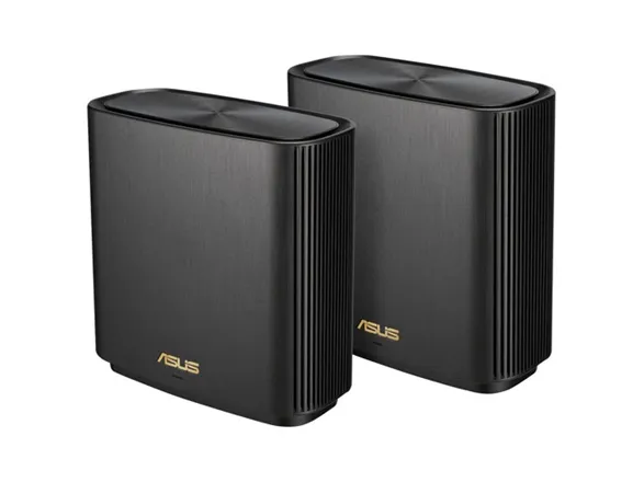 ASUS ZenWiFi XT9 - Wi-Fi-system - (2 routere) - op til 5700 sq.ft - mesh 1GbE, 2.5GbE - Wi-Fi 6 - Tri-Band