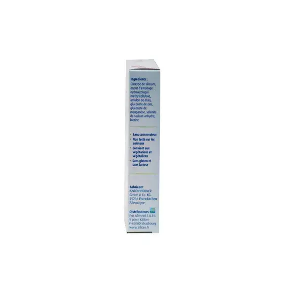 Hübner Silicea Original Sílica + Biotina 30 cápsulas