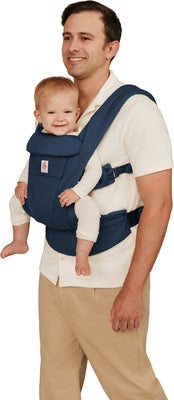 Ergobaby Omni Deluxe Bæresele Cotton, Midnight Blue