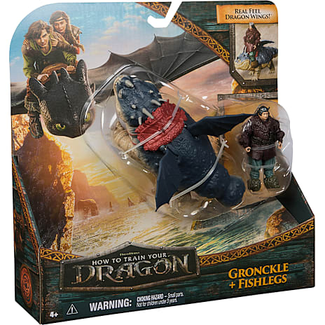 Spin Master Sådan Træner Du Din Drage dragon og viking figursæt