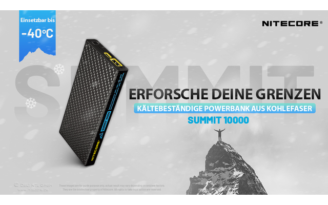 Nitecore Powerbank Summit 10000 mAh